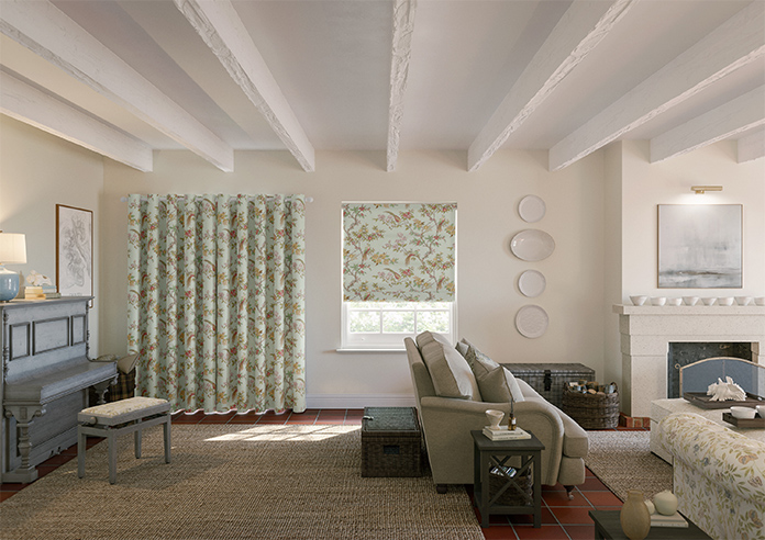 Orientalis, Duck Egg - Made to Measure Curtains - Image 14